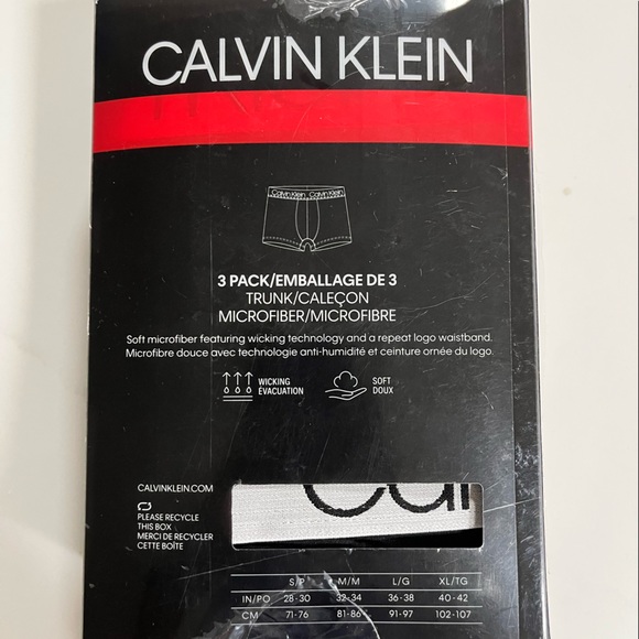 Calvin Klein man’s boxers - 3pack - Picture 2 of 4